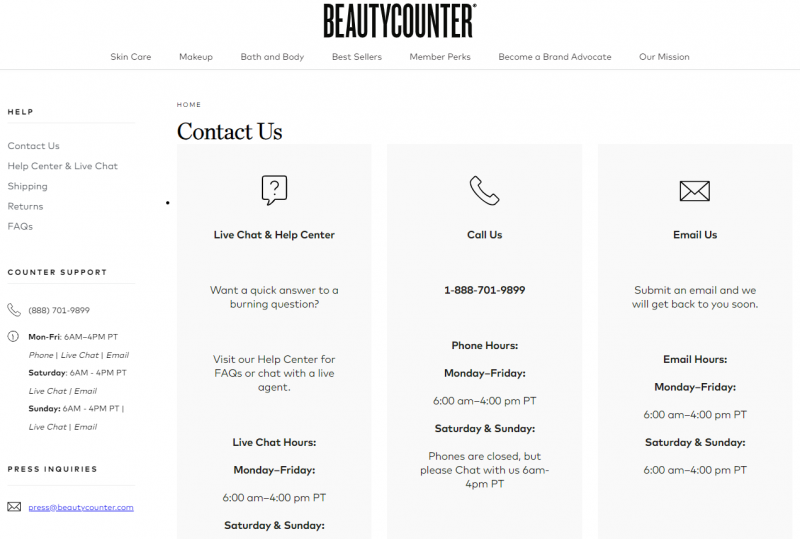 Contact Us Page Examples: 44 Designs For Inspiration