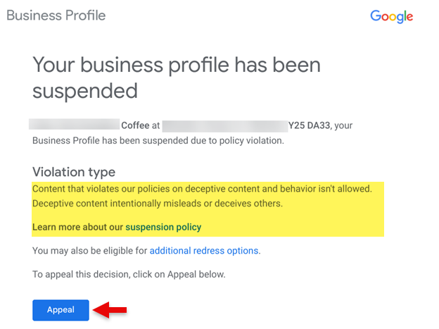 Google Business Profile Suspended? Here’s How To Get Reinstated