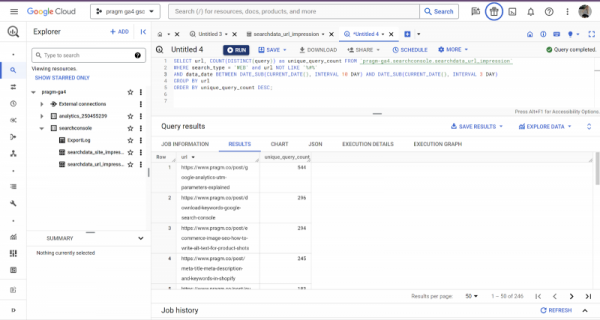 Как использовать данные Big Query и GSC для анализа эффективности контента