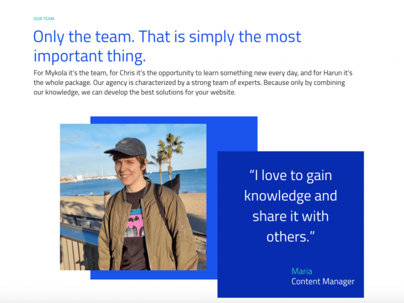 Top 13 Inspiring "Meet The Team" Page Examples By Digital Agencies