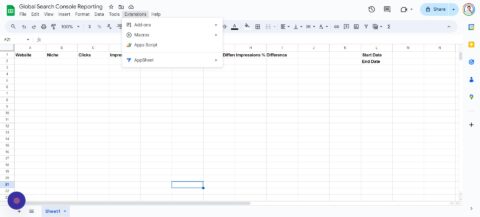 Automate Multi-Site Reporting With Google Sheets And GSC API