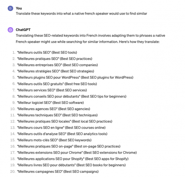 How To Use ChatGPT For Keyword Research