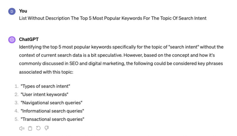 How To Use ChatGPT For Keyword Research