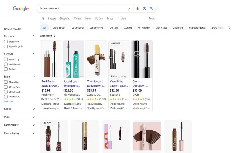 Query Refinements: How Google Helps Users Find Products Faster