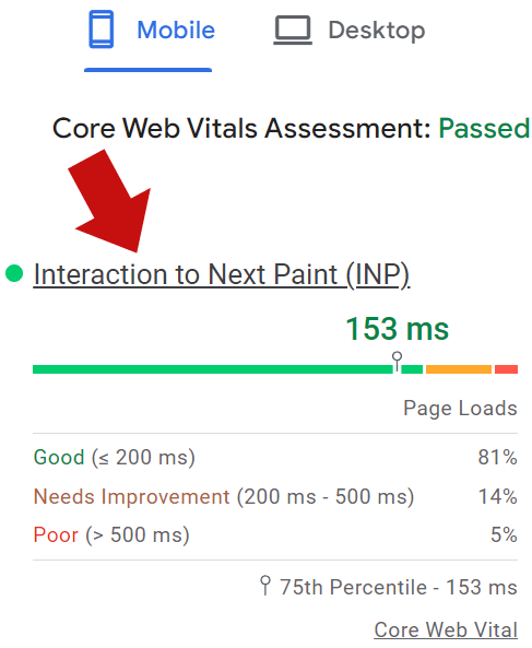 Core Web Vitals Documentation Updated