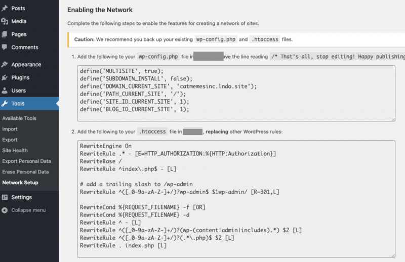 How Use WordPress Multisite To Create a Website Subdirectory