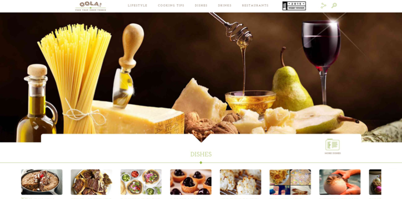 11 Inspiring Food Website Designs for Foodies (and Businesses)