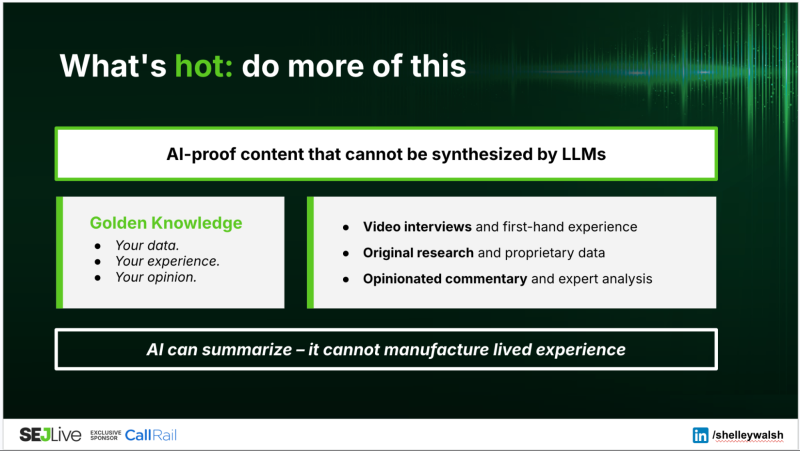 3 Strategies That Can Survive AI Search In 2026: What I Shared At SEJ Live