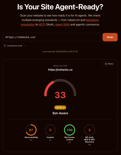 All You Need To Know About Cloudflare's Agent Readiness Score