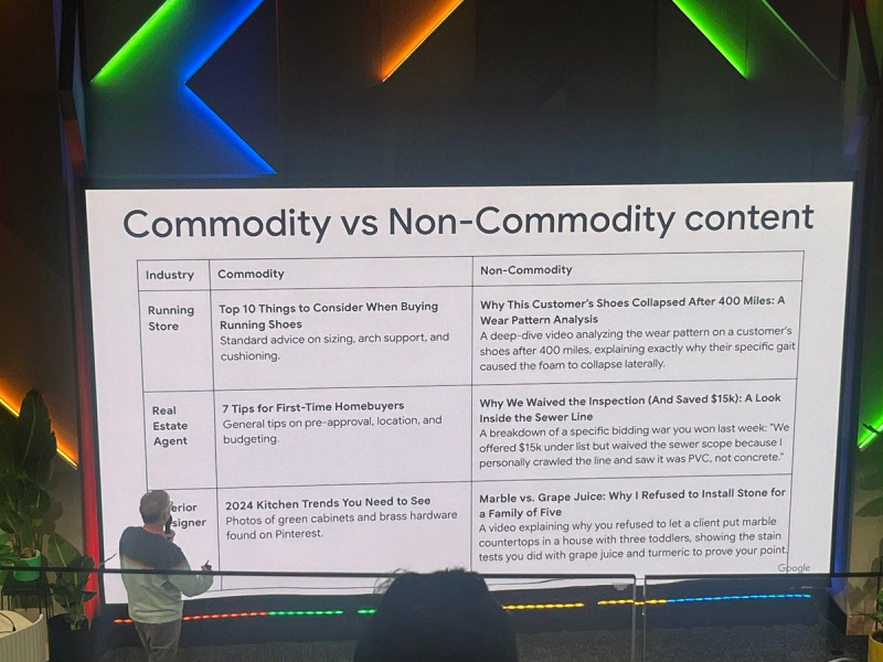 Creating 'Non-Commodity' Content That Cuts Through The Noise